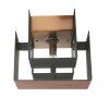 Steinhauer Muro hoekige plafonnière, design plafondlamp met G9-fitting, modern
