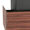 Steinhauer Muro hoekige plafonnière, design plafondlamp met G9-fitting, modern
