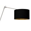 Steinhauer Prestige Chic zwenkarm wandlamp met kap, leeslamp voor bank, E27