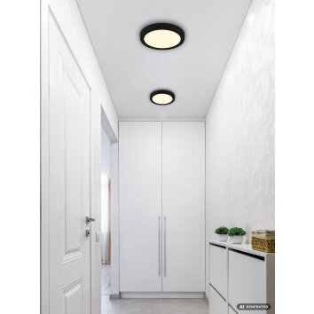 Globo Luno ronde plafondlamp LED Ø 29 cm 3000 K 2640 lm 24 W