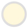 Globo Luno LED platte ronde plafondlamp in modern design Ø 29 cm voor hal en woonkamer