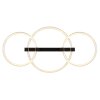 Globo Fletcher LED plafondlamp met 3 ringen, ringverlichting 4700 lm 3000 K 40 W