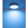 Globo Jess moderne LED plafondlamp rond 39 cm met afstandsbediening voor woonkamer