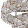 Globo Lidia LED ringvormige plafondlamp Ø 61 cm voor woonkamer, hal en keuken