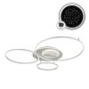 Globo Johnson LED plafondlamp met afstandsbediening, 2700-6500 K, 6300 lumen, 60 watt