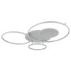 Globo Johnson LED plafondlamp plafonnière met 3 ringen, modern rond design