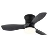Globo Irwin LED moderne plafondventilator met licht 4-blads 2700-6500K 1650 lm 15W