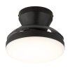 Globo Zavala LED ronde plafondlamp met afstandsbediening Ø 38 cm voor woonkamer