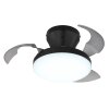 Globo Zavala LED ronde plafondlamp met afstandsbediening Ø 38 cm voor woonkamer