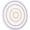 Globo Darteri LED wandlamp met neon dartborddesign voor kinderkamer, rond 46 cm