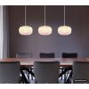 Globo Juana 3-lichts hanglamp voor eettafel, E27, 90 cm, modern-retro design
