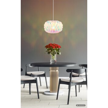 Globo Juana design hanglamp eettafel rond Ø35 cm E27 40 W modern-retro woonkamer
