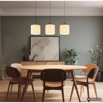 NOWA Thea LED moderne verstelbare hanglamp voor eetkamer en keuken 3000K 3000 lm 24 W
