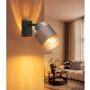 Globo Milley wandspot met schakelaar E27 40W, moderne leeslamp voor hal en woonkamer