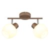 Globo Eileen moderne plafondspot, spotlamp met 2 spots voor keuken en woonkamer