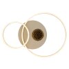 Globo Sanford LED plafondlamp met dubbele ring, moderne designlamp voor woonkamer