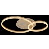 Globo Sanford LED plafondlamp met dubbele ring, moderne designlamp voor woonkamer