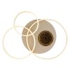 Globo Sanford LED moderne plafondlamp met drie ringen 40 W 4322 lm 3000 K
