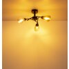 Globo Paula 3-lichts plafondlamp plafonnière E14 modern voor woonkamer en keuken