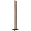 Globo Hayden langwerpige LED vloerlamp met verticale lichtstrips, moderne staande lamp