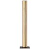 Globo Hayden langwerpige LED vloerlamp met verticale lichtstrips, moderne staande lamp