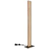 Globo Hayden langwerpige LED vloerlamp met verticale lichtstrips, moderne staande lamp