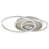 Globo Miles LED ringvormige plafondlamp plafonnière met drie ringen voor woonkamer