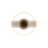 Globo Donte LED plafondlamp modern, hoekig voor eetkamer, hal, keuken, woonkamer