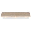 Globo Rojas LED wandlamp met up-downlicht, hoekig modern voor binnen 3000K 1959 lm 17W