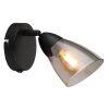 Globo Paula moderne hoekige wandlamp met schakelaar voor woonkamer en hal binnen