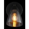 Globo Paula moderne hoekige wandlamp met schakelaar voor woonkamer en hal binnen