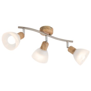 NOWA Daytona verstelbare 3-lichts plafondlamp E14, modern, voor eetkamer en hal