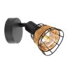 NOWA Esra moderne wandlamp wandspot met kooischerm E14 voor accentverlichting