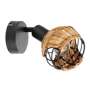 NOWA Java wandlamp met kooi-scherm E14 25 Watt modern voor eetkamer en woonkamer