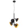 NOWA Satellite 4-lichts design hanglamp voor eetkamer, 30 cm, E14, 28 Watt