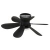 Globo Delores LED plafondventilator met lamp, afstandsbediening, 2700-6500K, 560 lm, 5 W