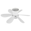 Globo Delores LED moderne plafondventilator met verlichting ø 51 cm voor woonkamer