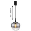 Globo Maxy Hängeleuchte, Pendelleuchte E27, modern, verstellbar, Ø 29 cm, voor eetkamer