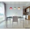 Globo Solveig moderne design eettafel-hanglamp, 3-lichts hanglamp voor eetkamer, 119 cm E27