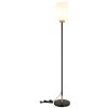 Globo Rowena vloerlamp moderne staande lamp 150 cm E27 60 Watt voor woonkamer
