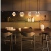 Globo Daren stijlvolle moderne 4-lichts hanglamp voor eetkamer en keuken, 108,7 cm
