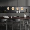 Globo Daren stijlvolle moderne 4-lichts hanglamp voor eetkamer en keuken, 108,7 cm