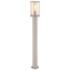 Globo Gracey moderne sokkellamp paallamp voor tuin en garage E27 60 Watt 100 cm