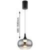 Globo Lui LED hanglamp voor eettafel, moderne pendellamp, 150 cm verstelbaar