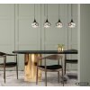 Globo Lui LED hanglamp voor eettafel, pendellamp, 90 cm, verstelbaar, modern