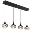Globo Lui LED hanglamp voor eettafel, pendellamp, 90 cm, verstelbaar, modern