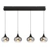 Globo Lui LED hanglamp voor eettafel, pendellamp, 90 cm, verstelbaar, modern