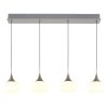 Globo Lui LED verstelbare hanglamp voor eettafel, 90 cm, modern, voor eetkamer en keuken