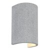 Globo Ferguson 2-lichts buitenwandlamp hoekig modern met boven- en onderlicht G9