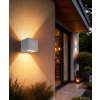 Globo Ferguson moderne kubusvormige buitenwandlamp G9 voor buiten en garage